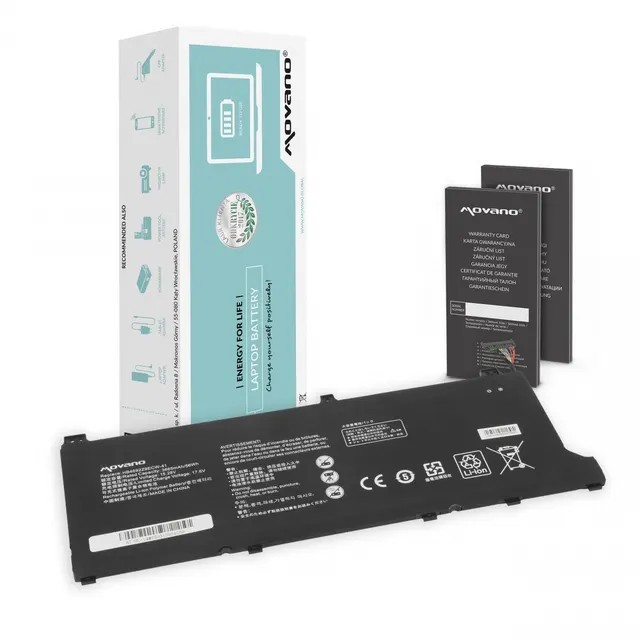 Bateria Movano do notebooka Huawei Matebook D14 (2020), Honor Magicbook 14 (2019), NBB-WAH9Q, HB4692Z9ECW-41 (15.28V) (3665 mAh)