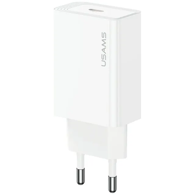 Ładowarka sieciowa T69 20W USB-C biały