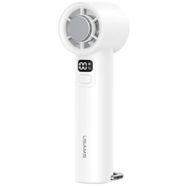 Wiatraczek ręczny Ice-Cooling 2000mAh biały