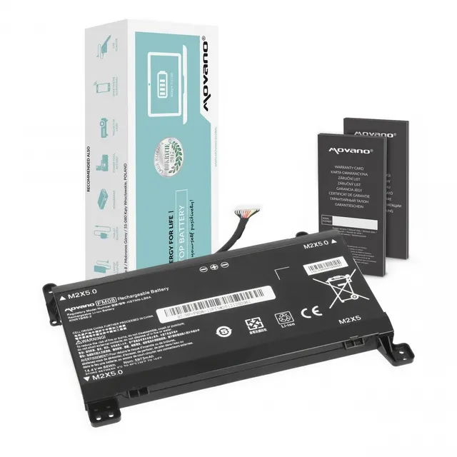 Bateria Movano do notebooka HP Omen 17-AN, FM08, TPN-Q195 (Taśma 12 PIN) (14.4V-14.8V) (5973 mAh)