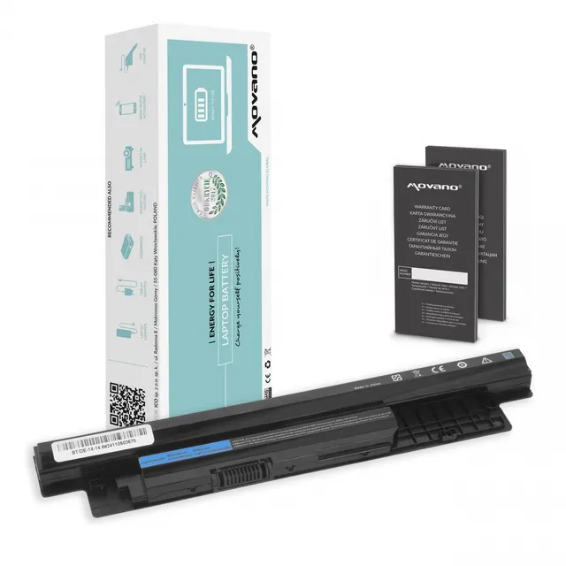 Bateria Movano do notebooka Dell Inspiron 14, 15, 17 (10.8V-11.1V) (4400 mAh)