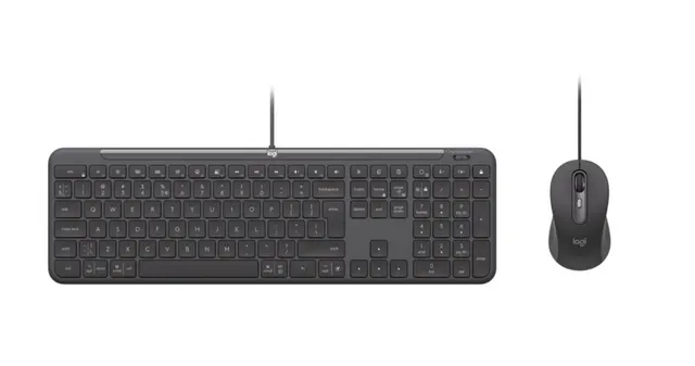 Zestaw klawiatura i mysz MK620 for Business Wired Combo Graphite US