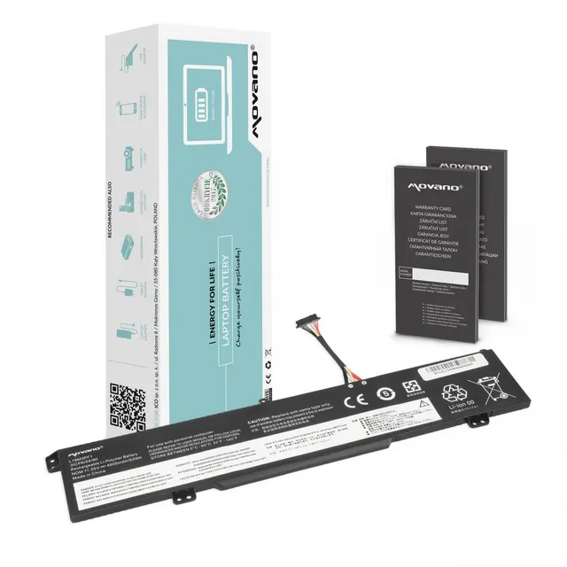 Bateria L18M3PF1 do Lenovo Ideapad L340-15IRH L340-17IRH - 4600 mAh (53 Wh)