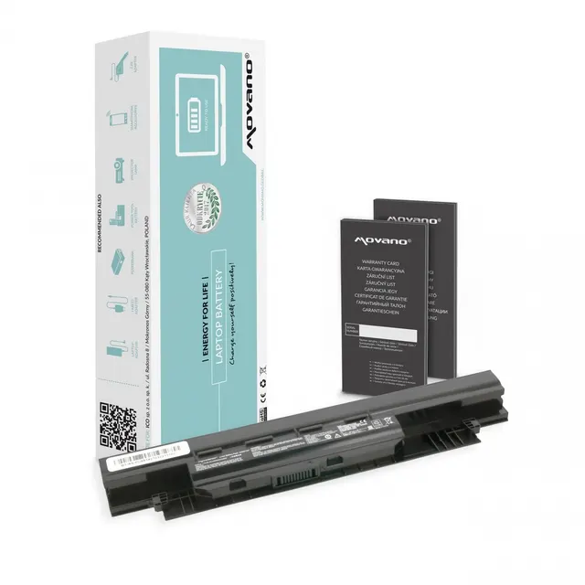Bateria Movano do notebooka Asus PRO PU451, PU550, PU551 (10.8V-11.1V) (4400 mAh)