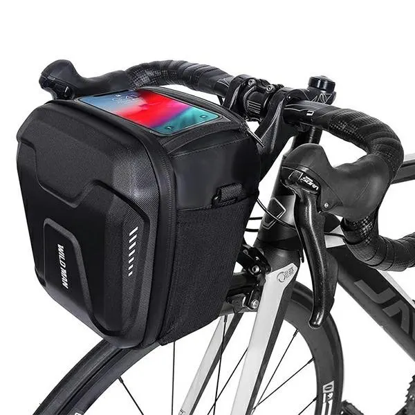 Torba na kierownice GS9 3L sakwa rowerowa czarna