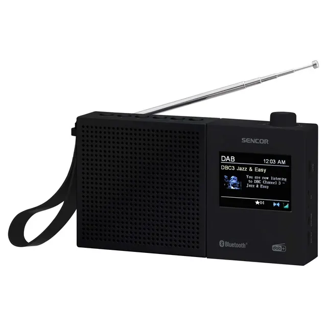 Radio cyfrowe DAB+,FM RDS SRD 7790B LCD 2,4 Bluetooth Akumulator