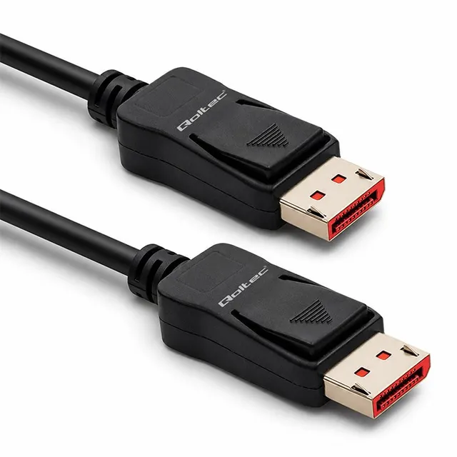 Kabel DisplayPort Qoltec M/M v2.1, 54G, 5m