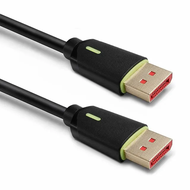 Kabel DisplayPort Qoltec M/M v2.1, 80G, 0.5m