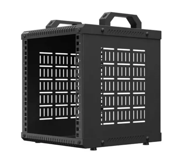 Stojak open rack Lanberg 10" 6U 280x300 czarny