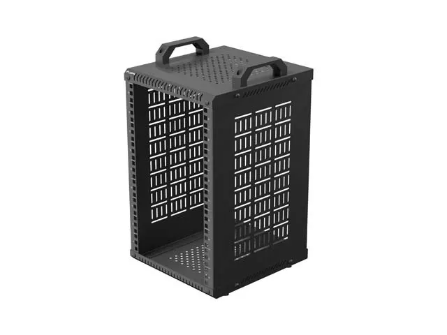 Stojak open rack Lanberg 10" 9U 280x300 czarny