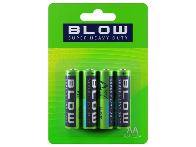 Bateria AA R06P Super Heavy Duty blister 4 sztuki