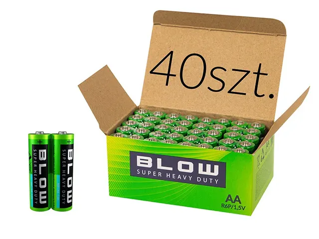 Bateria AA R06P Super Heavy Duty 40 sztuk