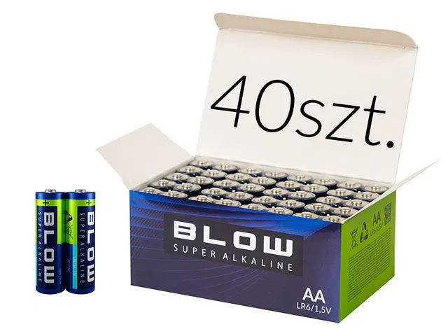 Bateria AA LR6 Super Alkaline 40 sztuk