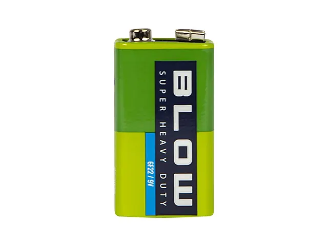 Bateria 9V 6F22 Super Heavy Duty