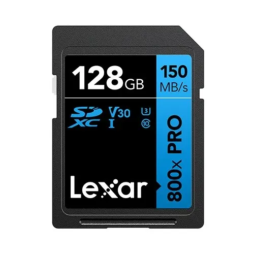 Karta pamięci Lexar SDXC 800x Professional 128GB V30 UHS-I U3 120/45MB/s