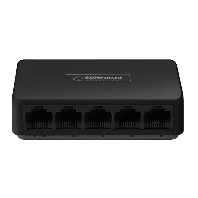 Switch niezarządzalny ESPERANZA 5 portowy 10/100/1000 ONYX