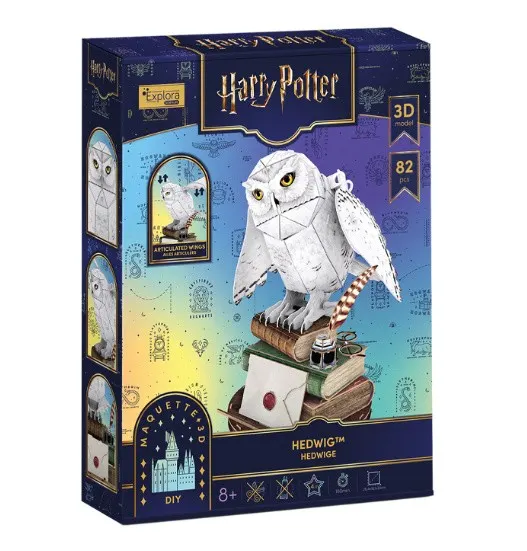 Puzzle 3D Harry Potter - Hedwiga