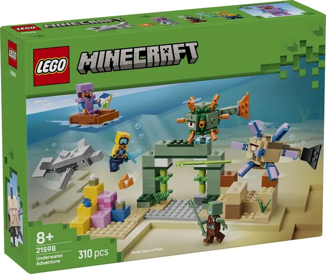 Klocki Minecraft 21598 Podwodna przygoda