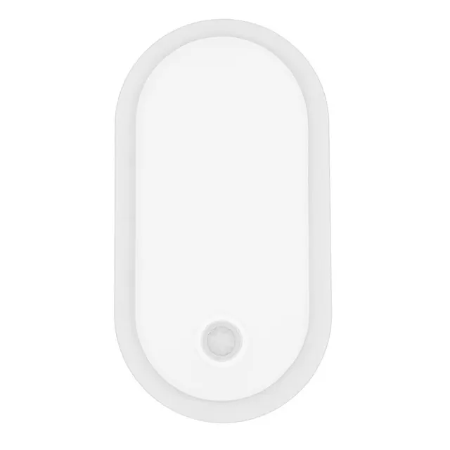 Lampa LED z czujnikiem ruchu Maclean , czujnik PIR, biała, 10W/15/18W, IP65, możliwość zmiany barwy 3000/4000/6000K, MCE534 W