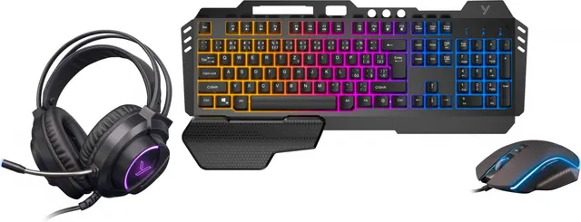 Zestaw Gaiming INFERNO YGS 01 3w1 klawiatura, mysz, słuchawki