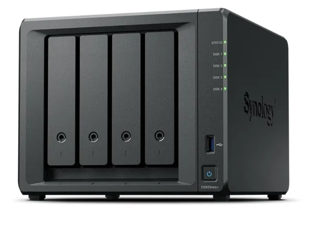 Serwer NAS DS925neo+ 4x0HDD 2,2Ghz 1x4GB DDR4 2x2,5GbE 3Y