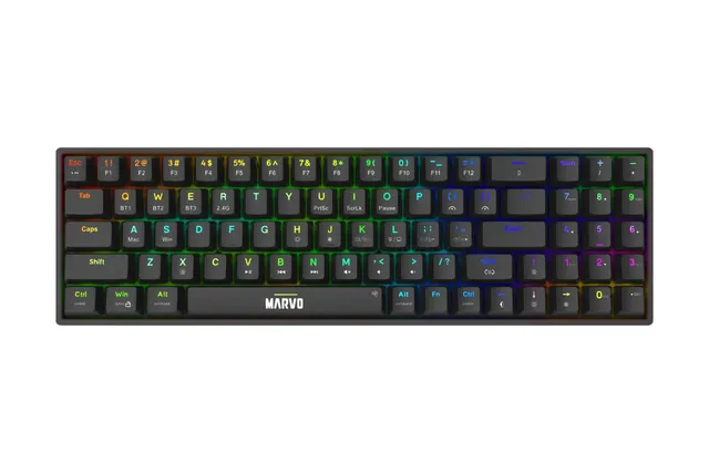 Klawiatura mechaniczna SHOGO 78W wireless czarna