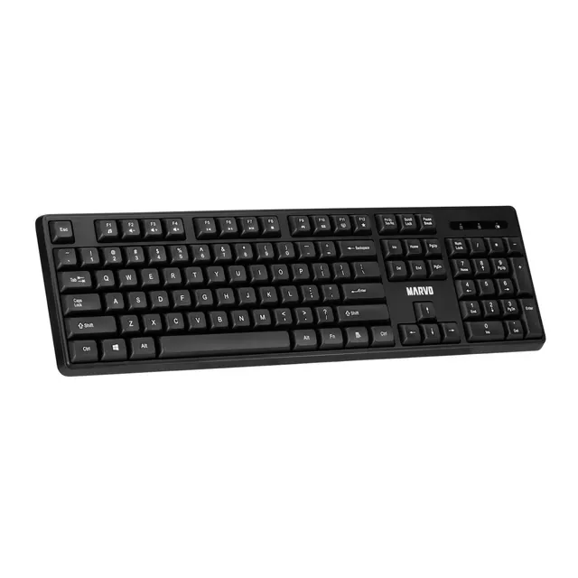 Zestaw Office klawiatura i mysz WS005 bezprzewodowy, czarny