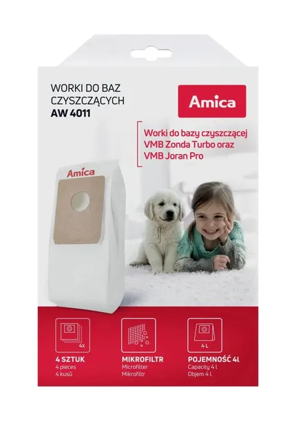 Zestaw worków dla odkurzaczy pionowych AW 4011