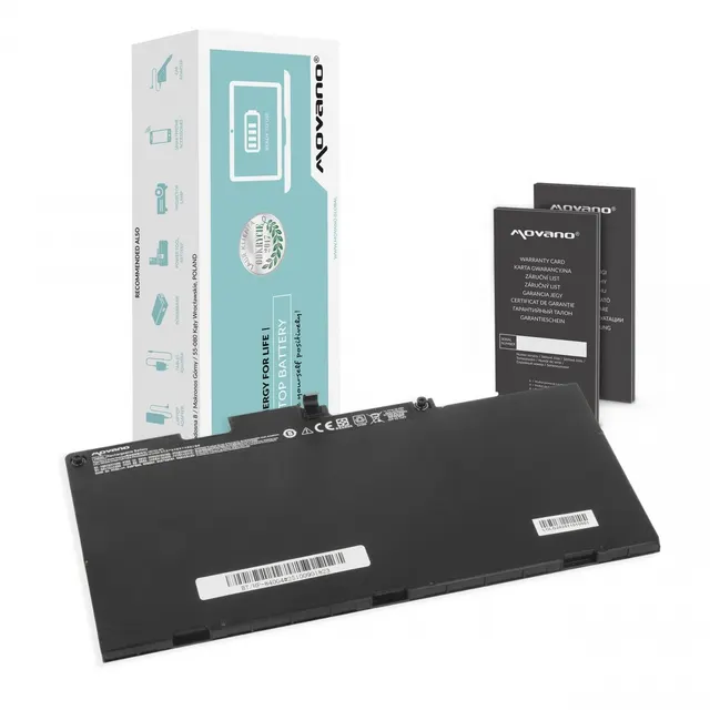 Bateria Movano do notebooka HP EliteBook TA03XL, 755 G4, 840 G4, 850 G4, 745 G4, 14u G4, 15u G4 (11.4V) (4420 mAh)