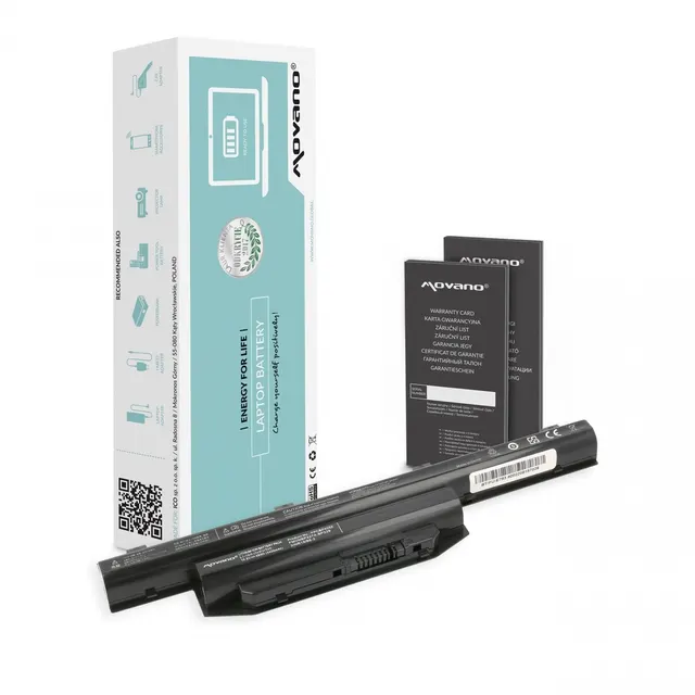 Bateria Movano do notebooka Fujitsu Lifebook FPCBP405Z, E744, E753 (10.8V-11.1V) (4400 mAh)