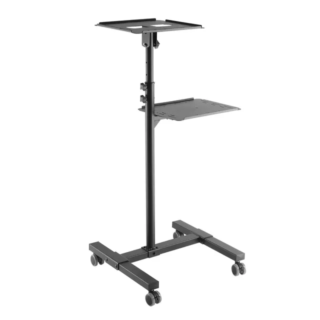 Stolik do projektora mobilny lub laptopa Maclean MC-207 regulowany, stalowy max.10kg