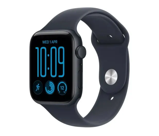 Smartwatch Watch SE 3 GPS, koperta 44mm z aluminium w kolorze północy, pasek sportowy w kolorze granatowym - rozmiar M/L