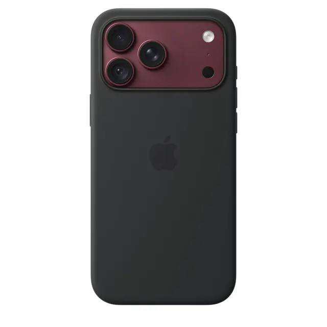 Etui silikonowe z MagSafe do iPhonea 18 Pro Max - czarny