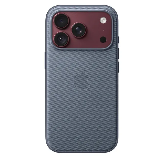 Etui z tkaniny TechWoven z MagSafe do iPhonea 18 Pro - sprany dżins