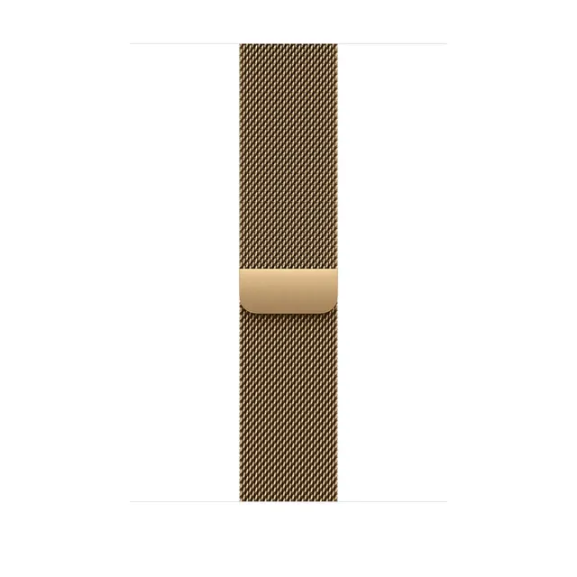 Bransoleta mediolańska w kolorze żywego złota do koperty 46 mm - rozmiar M/L