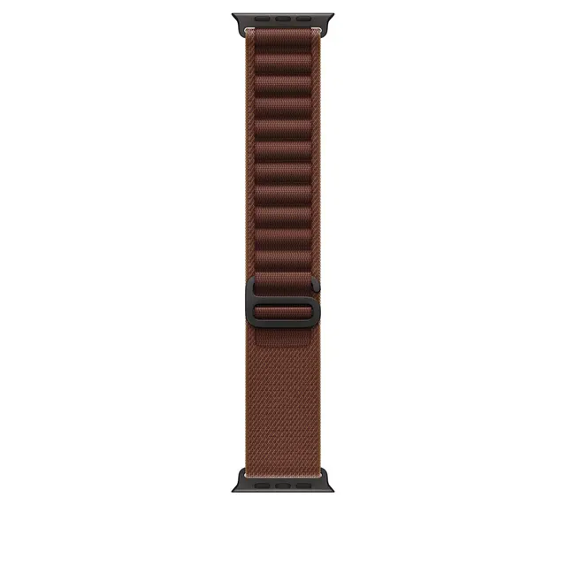 Opaska Alpine w kolorze burgundu do koperty 49 mm - rozmiar M - wykończenie z tytanu w kolorze czarnym