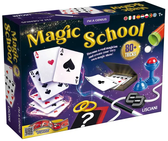Zestaw naukowy Im A Genius Mały magik 80 sztuczek