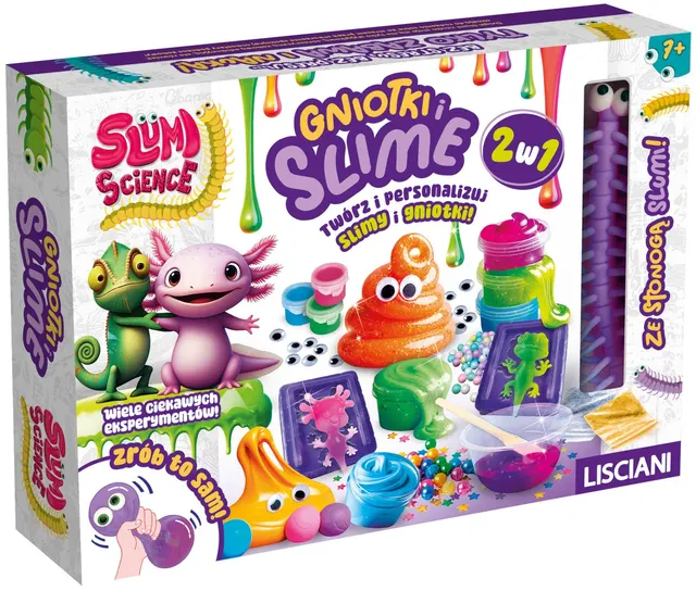Zestaw Slumi Squish i Slime 2w1