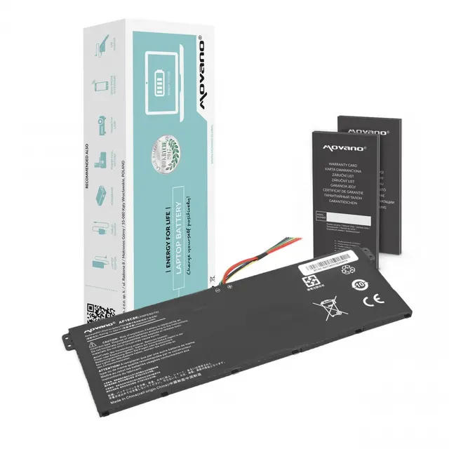 Bateria Movano do notebooka Acer Aspire 5, Swift 3, TravelMate P215-52, AP18C4K, AP18C8K (11.55V) (4350 mAh)