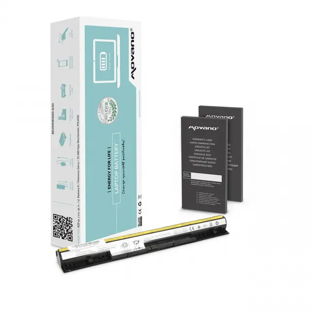 Bateria Movano do notebooka Lenovo IdeaPad G500s, G505s, G510s, G50-30, G50-45, G50-70, Z710 (14.4V-14.8V) (2200 mAh)