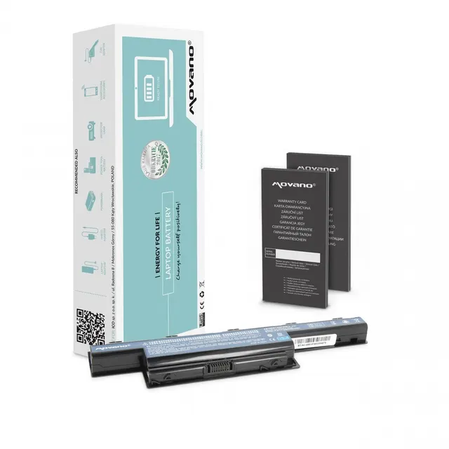Bateria Movano do notebooka Acer Aspire 4551, 4741, 5741, AS10D31, AS10D41, AS10D51, AS10D61 (10.8V-11.1V) (4400 mAh)