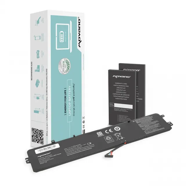 Bateria Movano do notebooka Lenovo IdeaPad 700-15, 700-15ISK, Y520, L14M3P24, L14S3P24 (10.8V-11.1V) (4000 mAh)
