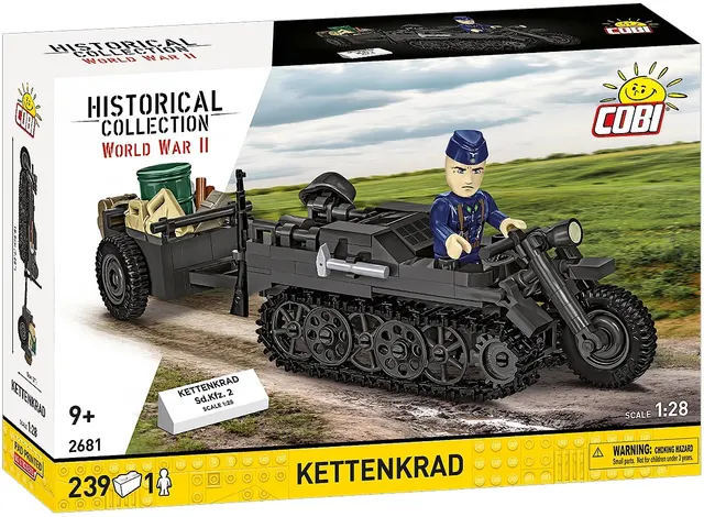 Klocki Kettenkrad 239 klocków
