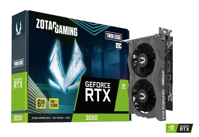 Karta graficzna RTX 3050 Twin Edge OC 6 GB GDDR6 96bit 3DP/HDMI