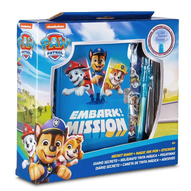 Pamiętnik z magicznym długopisem Psi Patrol