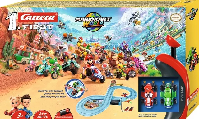 Tor wyścigowy First MARIO KART WORLD - Mario vs. Yoshi - 2.4 m