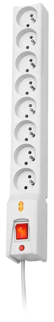 Listwa zasilająca Lestar LX 810 3m szara