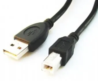 Kabel USB 2.0 typu AB AM-BM 4,5m czarny