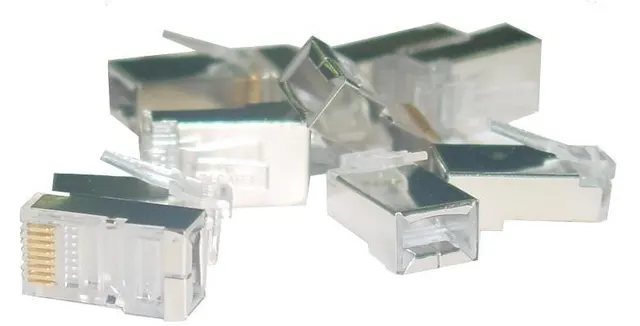 Wtyk RJ45 DIGITUS kat. 6 ekranowany, 100 szt