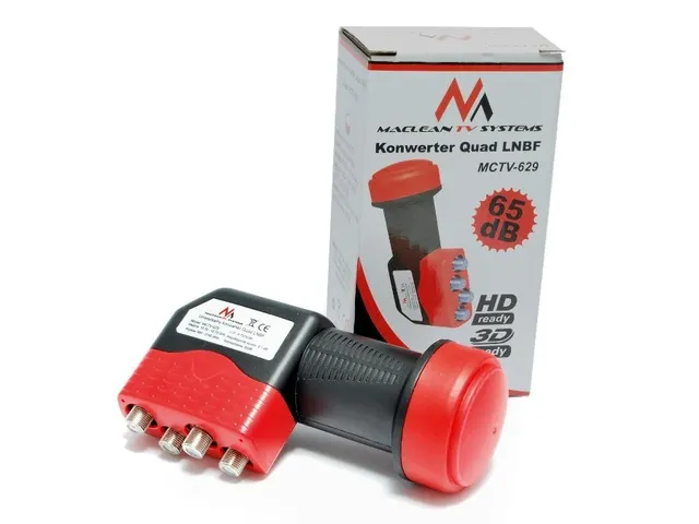 Konwerter satelitarny Maclean MCTV-629 LNB quad